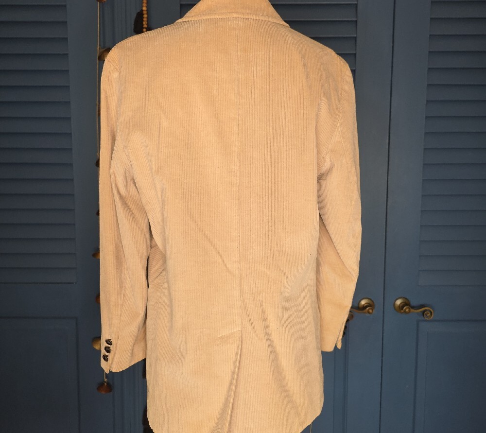 Liz Claiborne Light Beige Corduroy Blazer - Picture 4 of 4